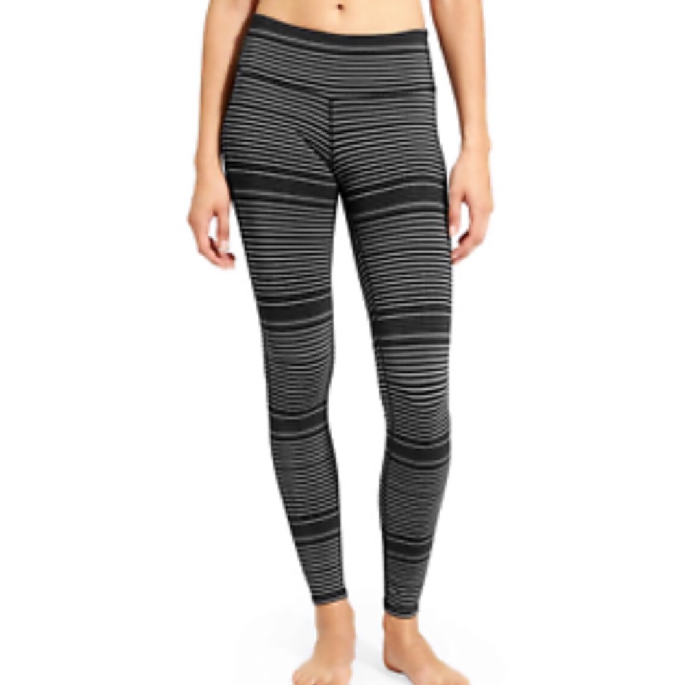Athleta Colorblock Stripe Chaturanga Tight XSP